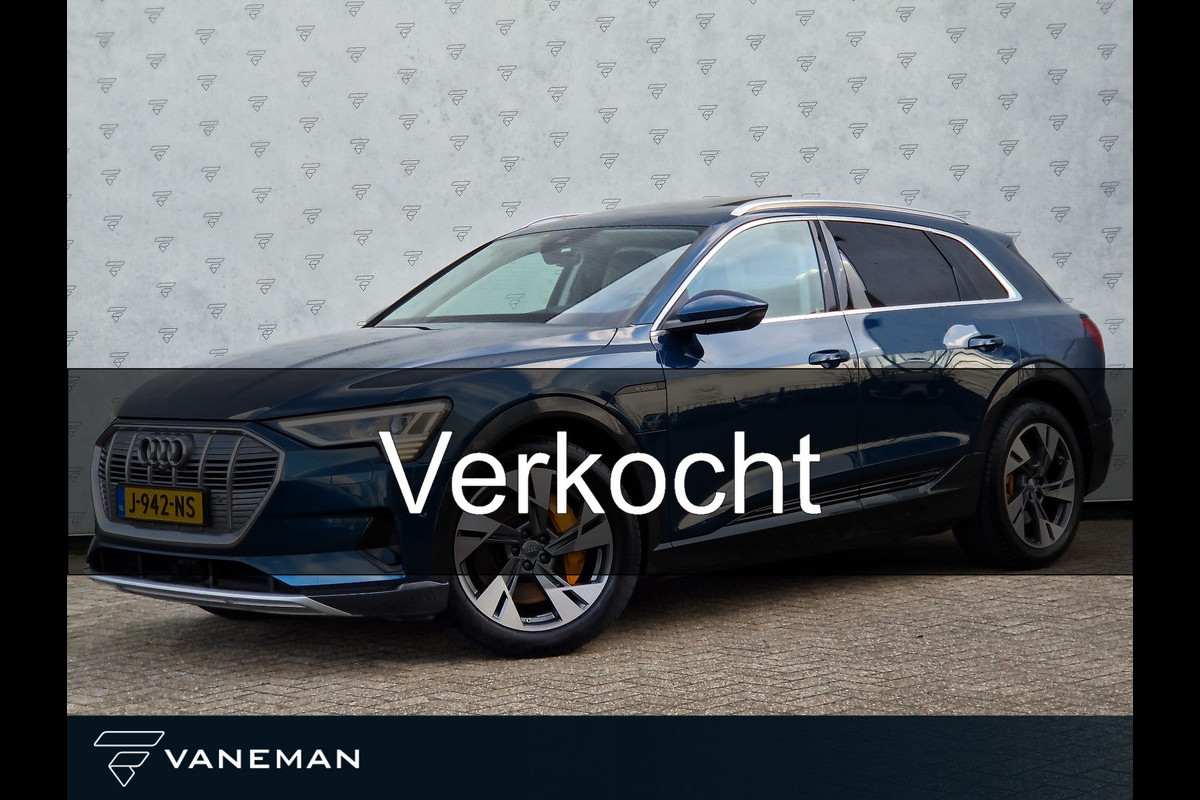 Audi e-tron e-tron 55 quattro advanced Pro Line S 95 kWh Automaat | Luchtvering | Massage | Panoramadak | 360 Camera |