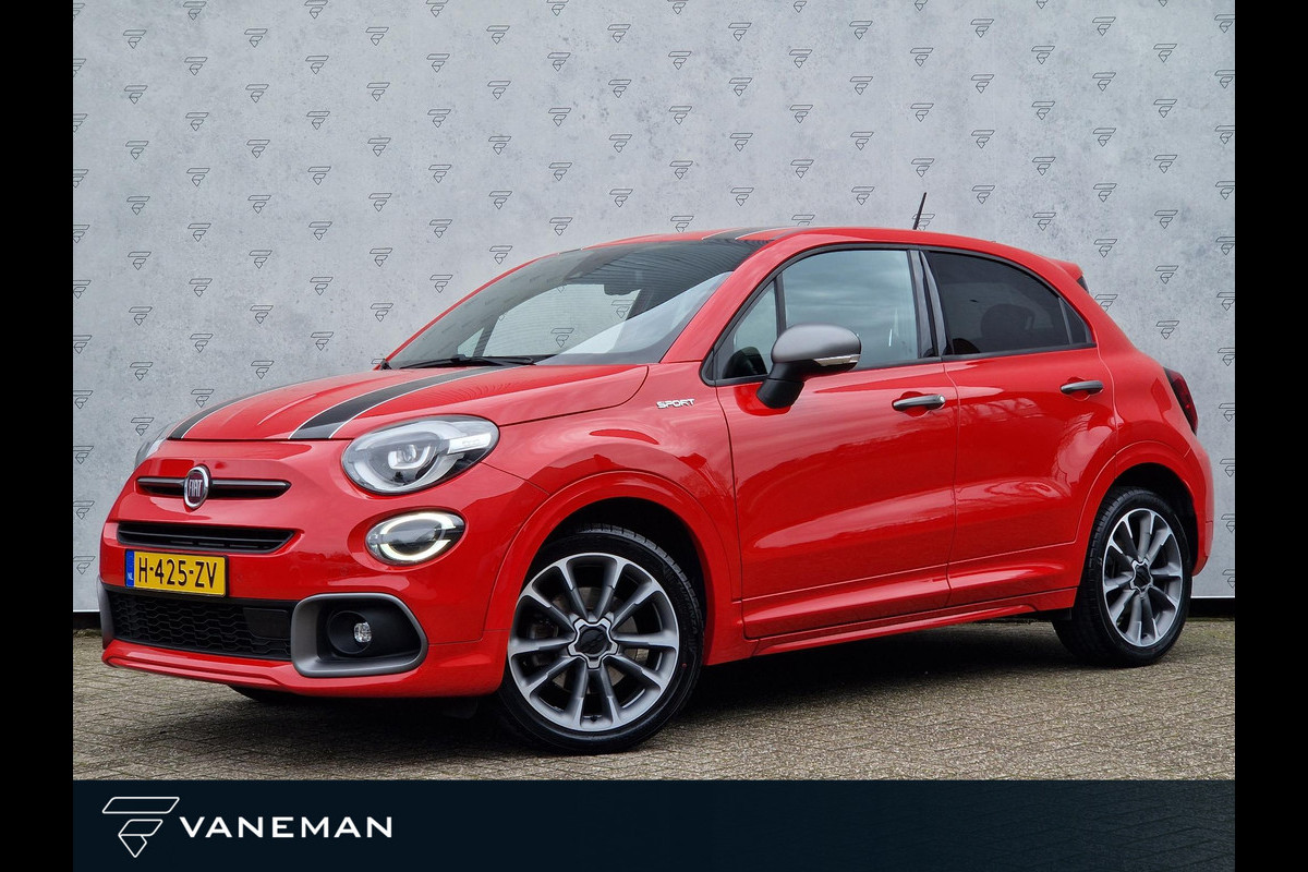 Fiat 500X 1.3 GSE Sport Automaat | Stoelverwarming | Clima | Cruise | DAB | Camera | Navi | Apple Carplay / Android Auto |