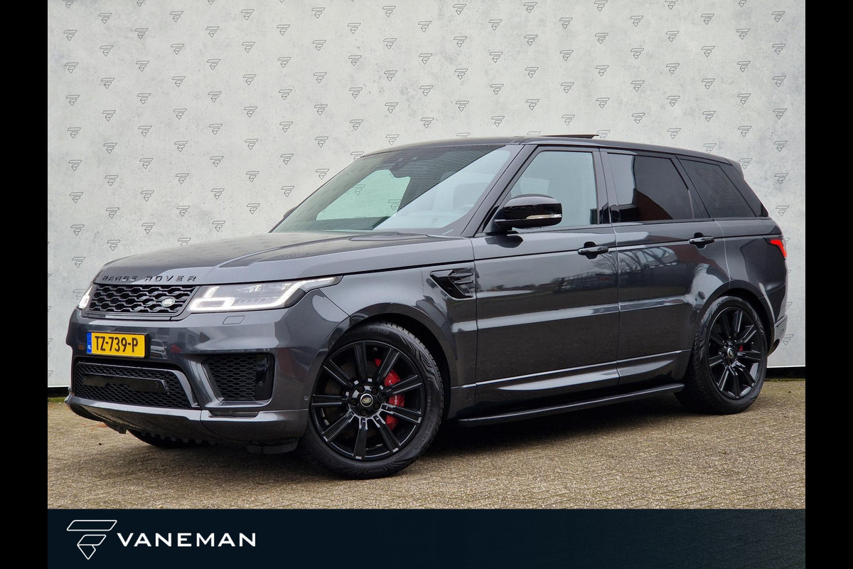 Land Rover Range Rover Sport 2.0 P400e HSE Dynamic PHEV | Pano | Luchtvering | Meridian | Memory | 4x Stoelverwarming | LED | BSD | Camera |