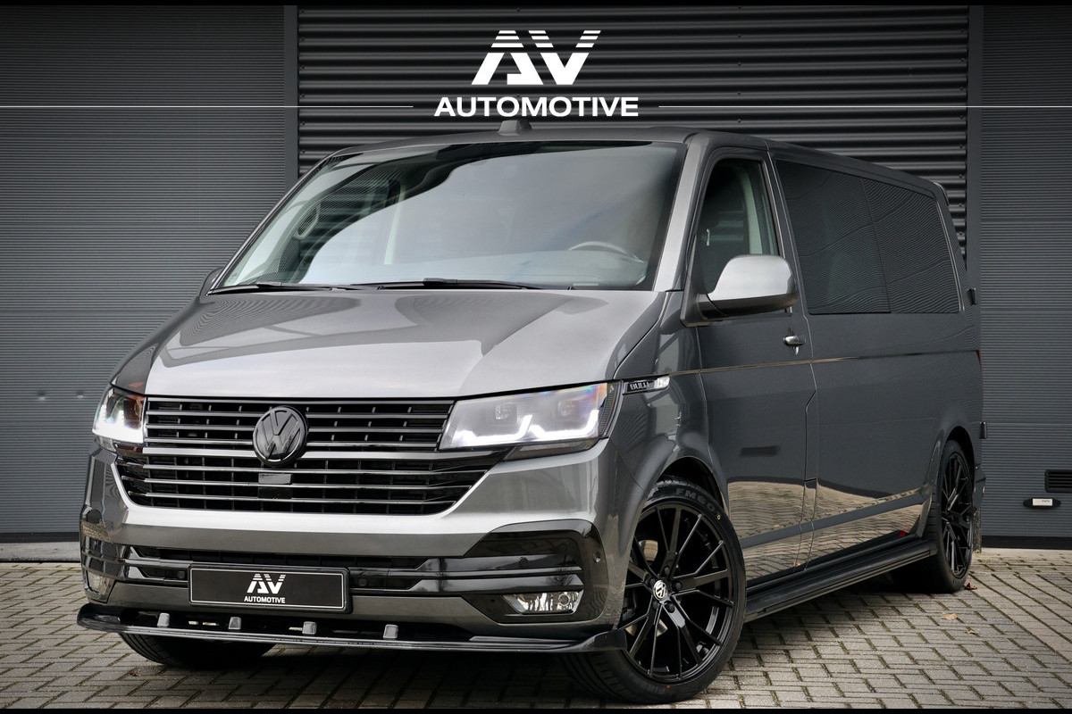 Volkswagen Transporter 2.0 TDI 150 PK L2H1 AUT DC | Virtual Cockpit | Navigatie | CarPlay | Camera | 6-Zitter | Dubbel cabine | Trekhaak | NL Auto | Nieuwe APK | NAP Logisch