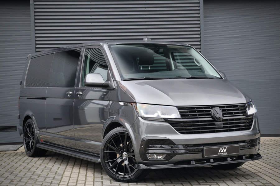 Volkswagen Transporter 2.0 TDI 150 PK L2H1 AUT DC | Virtual Cockpit | Navigatie | CarPlay | Camera | 6-Zitter | Dubbel cabine | Trekhaak | NL Auto | Nieuwe APK | NAP Logisch