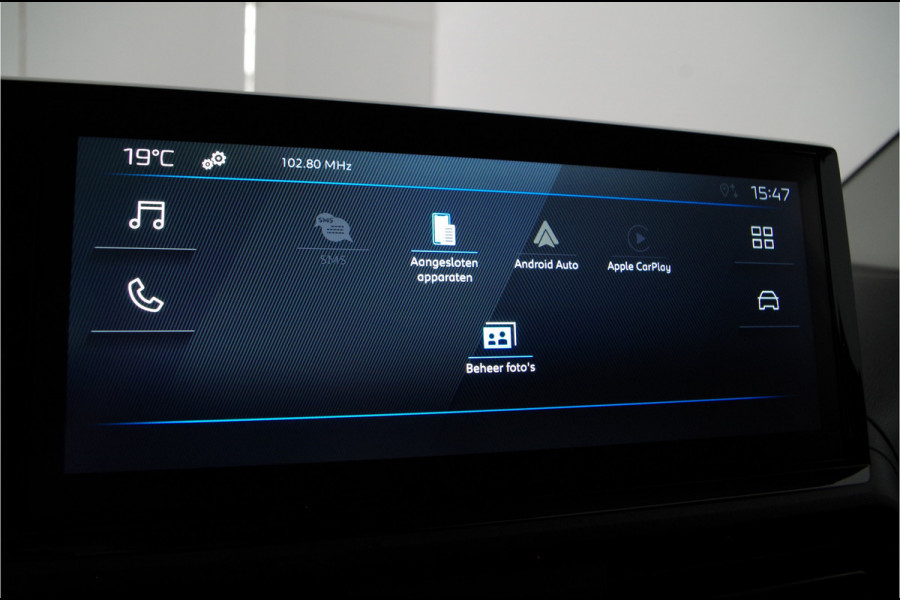 Peugeot Partner 1.5 BlueHDi 100 S&S L1 > parkeersensor/ carplay navi/cruise zwart metallic... Lease ook mogelijk!