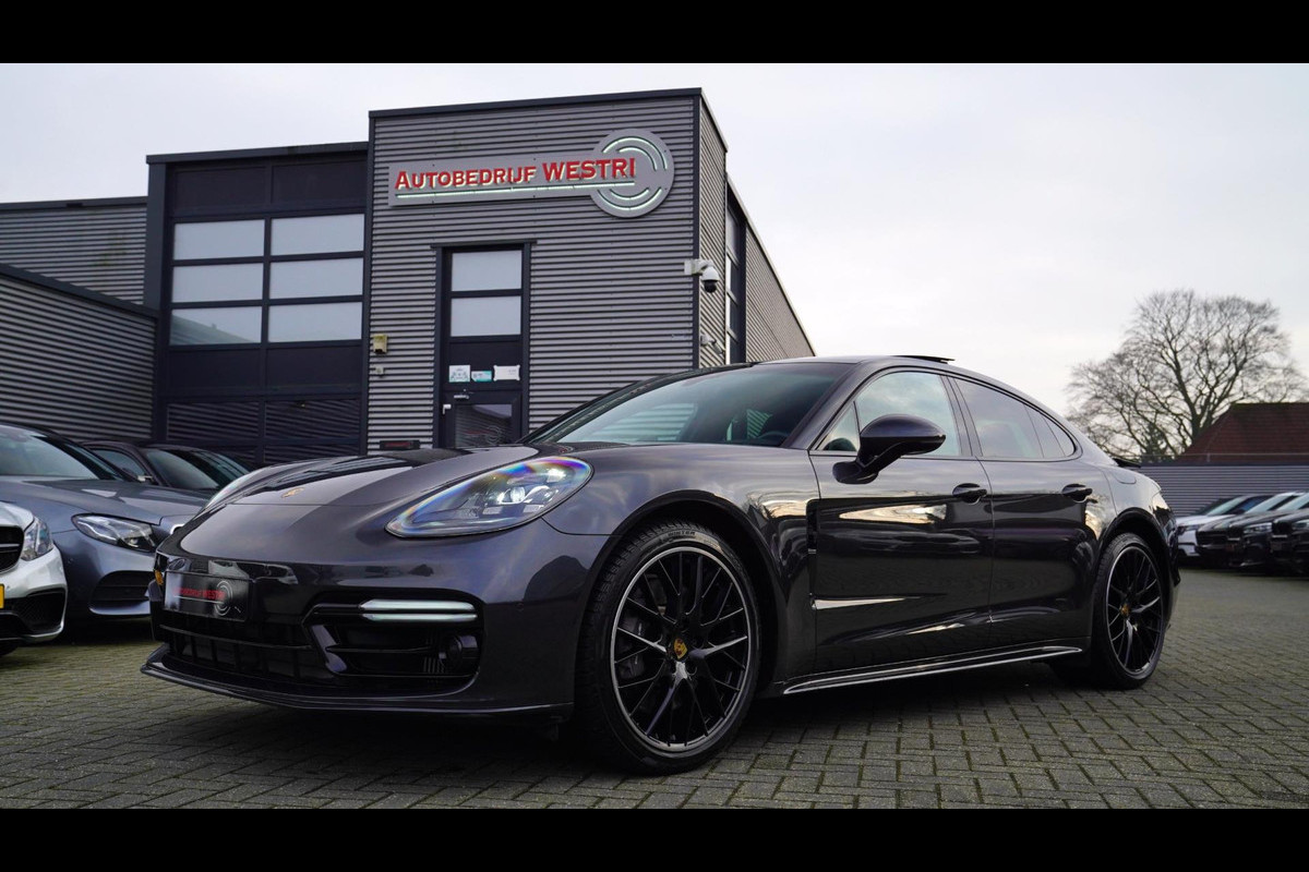 Porsche Panamera 2.9 4 E-Hybrid | Sport Design | Carbon Package | Sport Chrono | Schuif/kanteldak | VULKAANGRIJS | 21 inch | NAP |