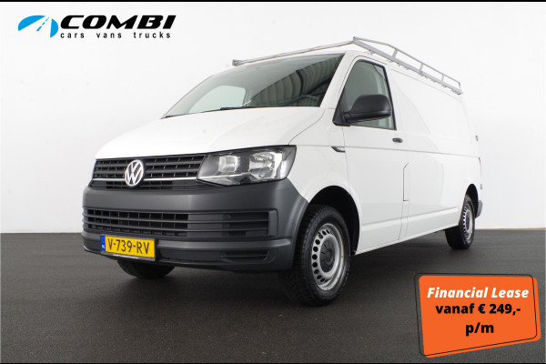 Volkswagen Transporter 2.0 TDI L2H1 > trekhaak/lange uitvoering L2 met 287cm lange laadruimte/imperiaal