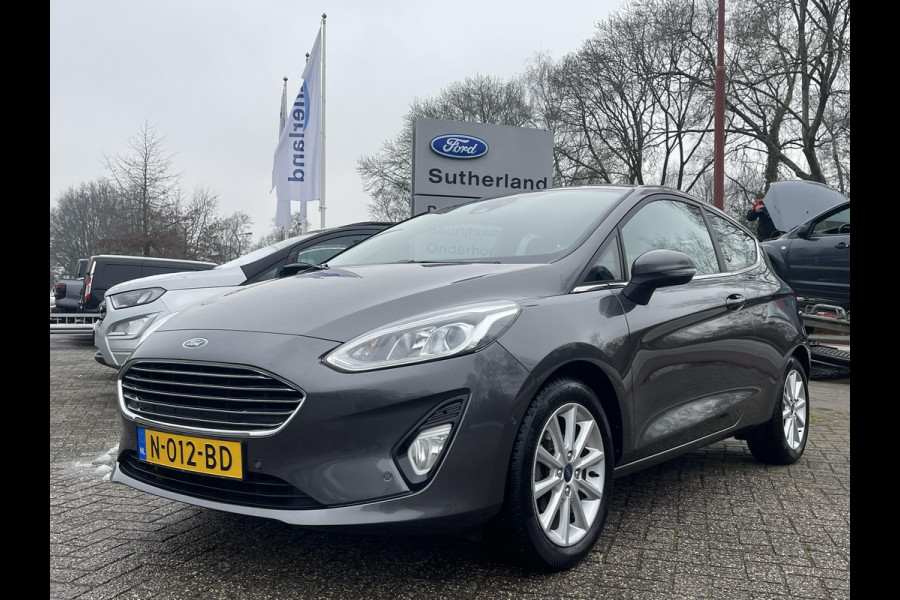 Ford Fiesta 1.0 EcoBoost Titanium 100pk Achteruitrijcamera | Stoelverwarming | Apple carplay | Android auto | B&O Audio | All season banden