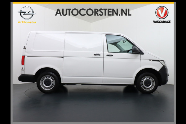 Volkswagen Transporter 2.0TDI L1H1 26 3 Persoons Apple Carplay Android Auto Airco Cruise Control Pdc Betonplex vloer Wandbetimmering Schuifdeur Economy Business pakket 1e Eigenaar, Euro 6