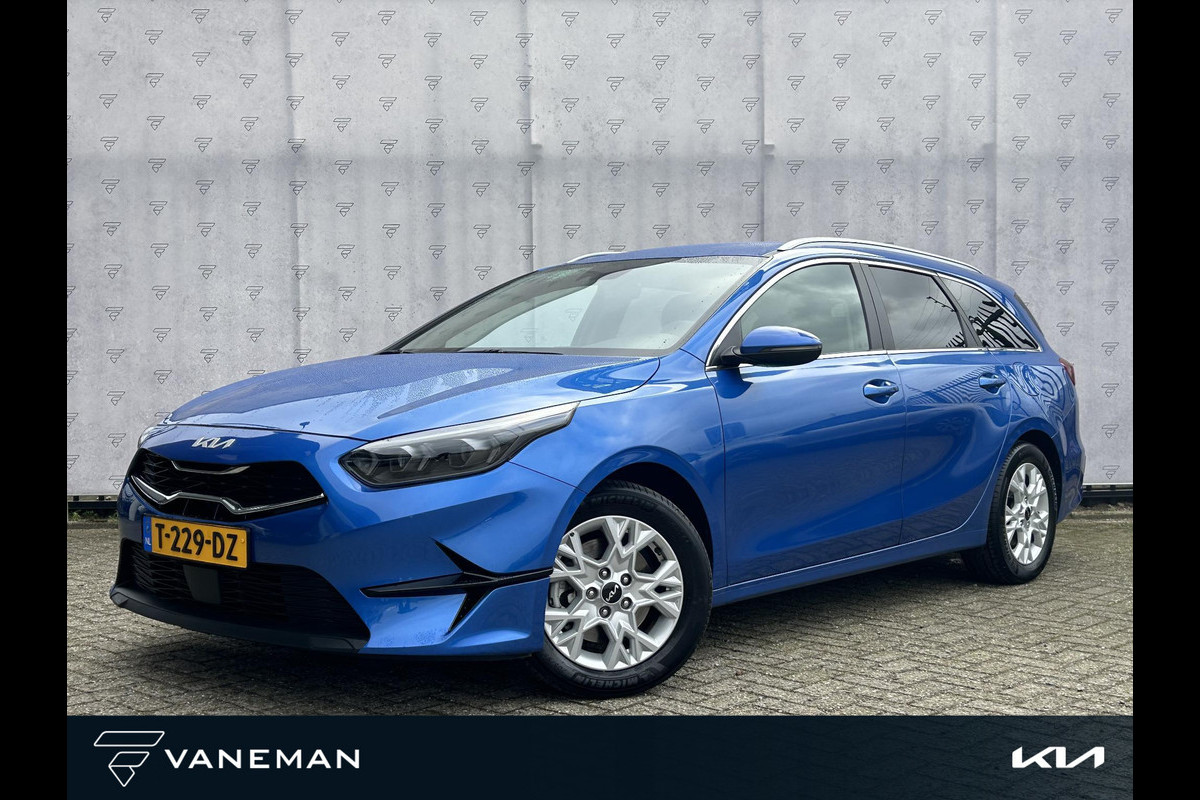 Kia Ceed Sportswagon 1.0 T-GDi DynamicPlusLine | Camera | Navi | H-Leder | Stuur-/Stoelverwarming | Clima | Key-Less | Apple CarPlay/Android Auto | PDC | Cruise | LED |