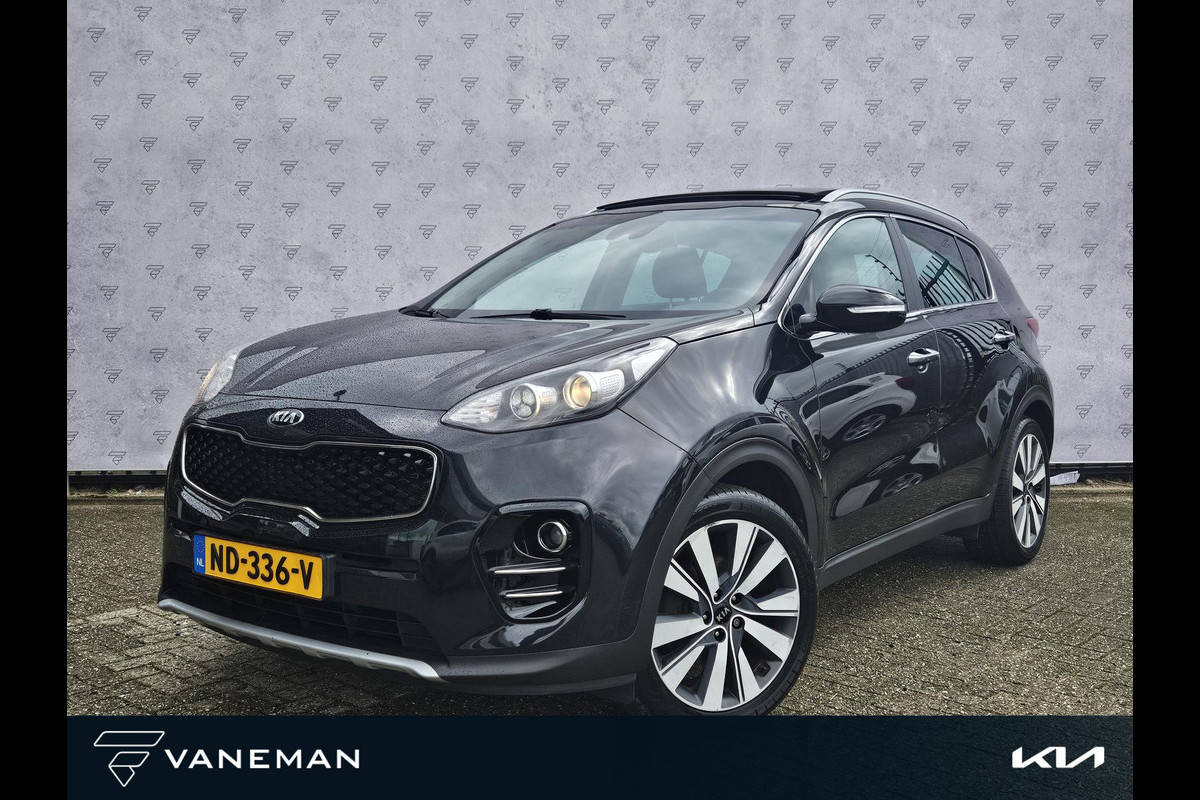 Kia Sportage 1.6 T-GDI DynamicPlusLine | Pano | 19-Inch | Dodehoek Detectie | Navi | Carplay & Android Auto