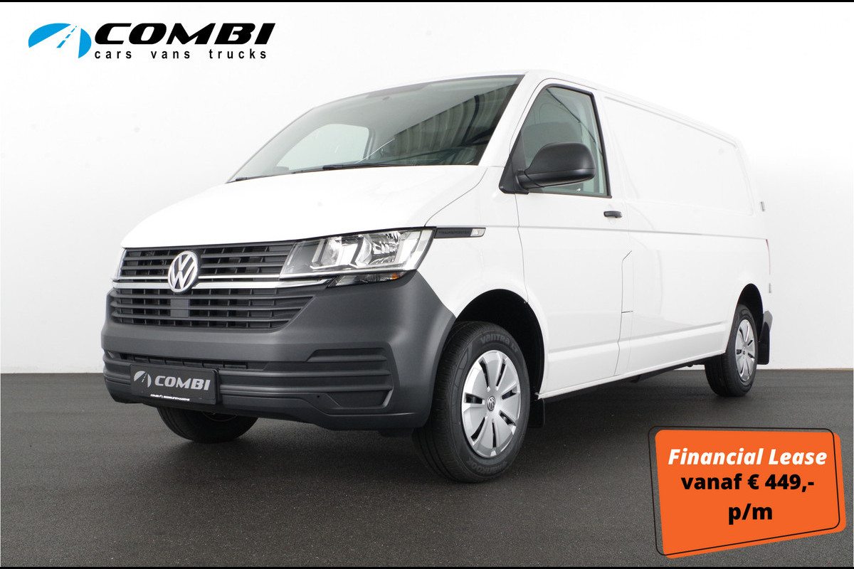 Volkswagen Transporter 2.0 TDI L2H1 28 >BPM vrij | Direct leverbaar/110pk/navi/cruise/Lederen stuur/Apple Carplay/Android Auto Operational lease is ook mogelijk! 4557