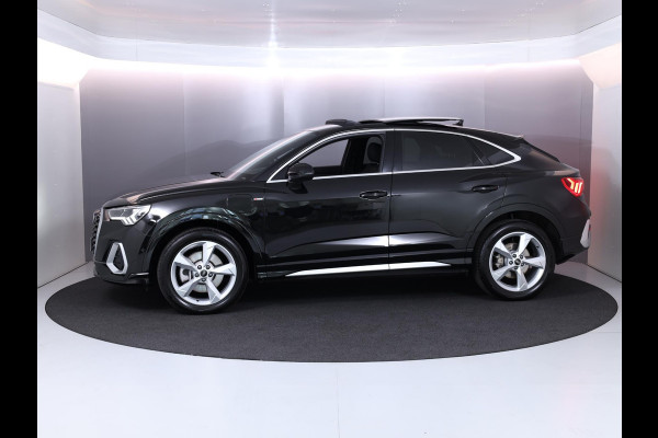 Audi Q3 Sportback 45 TFSI e S Edition 245 pk S-tronic | Private lease vanaf € 888,- pm | Verlengde garantie | Navigatie | Panoramadak | Elektr. trekhaak | Parkeersensoren (Park assist) | Stoelverwarming | S-Line |