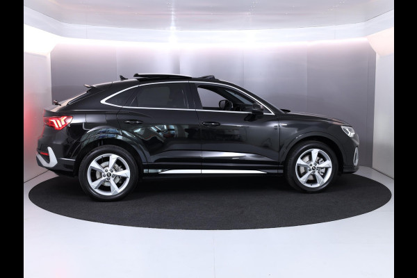 Audi Q3 Sportback 45 TFSI e S Edition 245 pk S-tronic | Private lease vanaf € 888,- pm | Verlengde garantie | Navigatie | Panoramadak | Elektr. trekhaak | Parkeersensoren (Park assist) | Stoelverwarming | S-Line |