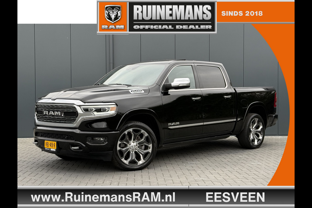 Dodge Ram 1500 5.7 V8 HEMI 400 PK / LIMITED / 1e EIG. / LUCHTVERING / ADAPTIVE CRUISE / PANO / CAMERA / BAKFLIP