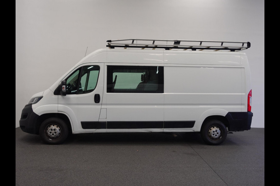 Peugeot Boxer 2.0 BlueHDI L3H2 Dubbele cabine Airco Navi Trekhaak Imperiaal Trap