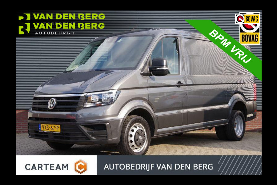 Volkswagen Crafter 50 2.0 TDI L3H2 (L2H1) 177PK AUT. 3.5T TREKGEW. DUBBEL LUCHT, CAMERA, NAVI, CRUISE, AIRCO, STOELVERWARMING, DUBBEL LUCHT