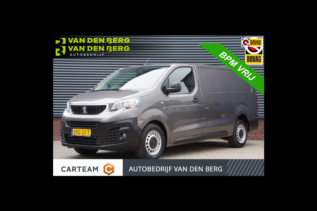 Peugeot Expert 231L3 2.0 BlueHDI 120PK, APPLE CARPLAY, NAVI, CRUISE, AIRCO, PARKEERSENSOREN,