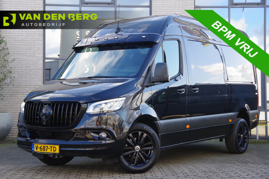 Mercedes-Benz Sprinter 319 3.0 CDI V6 L2H2 AUT. LED, 2X SCHUIFDEUR, CAMERA, NAVI, CRUISE, CLIMA, NAP DUBBELE CABINE LEVERBAAR