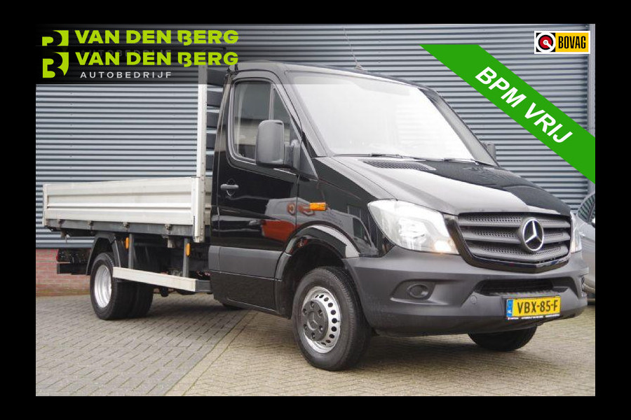 Mercedes-Benz Sprinter 519 3.0 V6 KIPPER 3 ZIJDIG, OPEN LAADBAK, 3.5T TREKHAAK, AIRCO, CRUISE, MF STUURWIEL