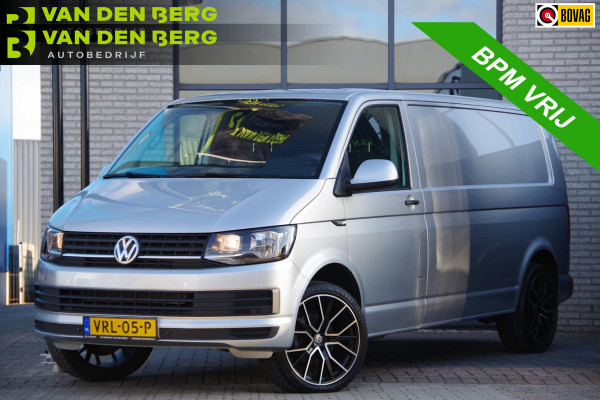 Volkswagen Transporter 2.0 TDI L2 150PK, AIRCO, CRUISE, NAVI, PARKEERSENSOREN, STOELVERWARMING DUBBELE CABINE LEVERBAAR