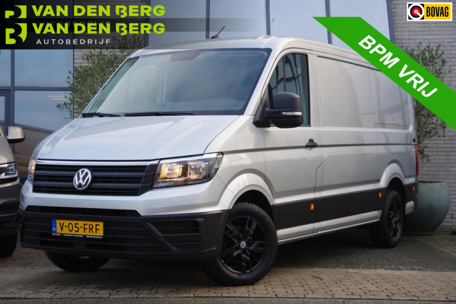 Volkswagen Crafter 35 2.0 TDI L3H2 140PK AUT. 3PERS. NAVI, AIRCO, APPLE CARPLAY, PARKEERSENSOREN, BLUETOOTH