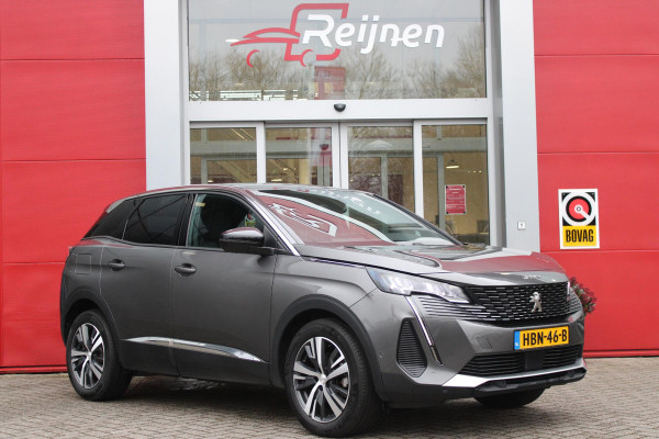 Peugeot 3008 1.2 130PK ALLURE PACK BUSINESS | NAVIGATIE | APPLE CARPLAY/ANDROID AUTO | ADAPTIVE CRUISE CONTROL | KEYLESS ENTRY/START | DODEHOEK DETECTIE | ACHTERUITRIJ CAMERA | PARKEER SENSOREN VOOR EN ACHTER | DAB+ RADIO | CLIMATE CONTROL | STOEL VERWARMING |