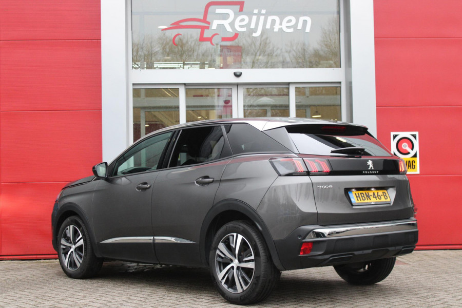 Peugeot 3008 1.2 130PK ALLURE PACK BUSINESS | NAVIGATIE | APPLE CARPLAY/ANDROID AUTO | ADAPTIVE CRUISE CONTROL | KEYLESS ENTRY/START | DODEHOEK DETECTIE | ACHTERUITRIJ CAMERA | PARKEER SENSOREN VOOR EN ACHTER | DAB+ RADIO | CLIMATE CONTROL | STOEL VERWARMING |