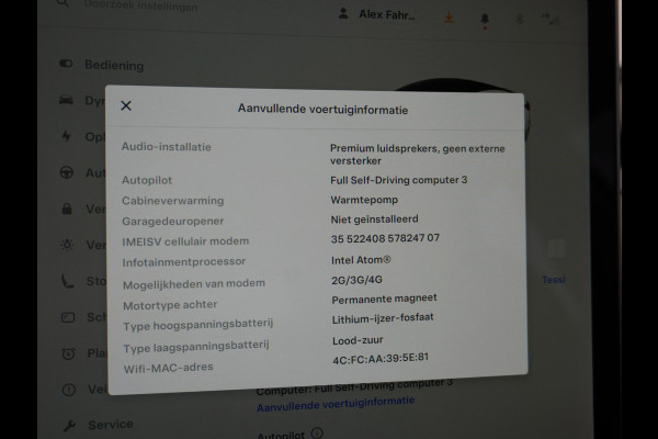 Tesla Model 3 Standard RWD Plus 60 kWh NW TYPE ACCU