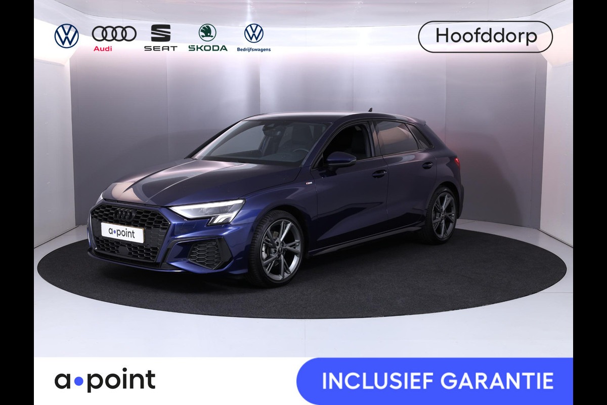 Audi A3 Sportback 30 TFSI S edition 110 pk S-tronic |Private lease vanaf € 649,- pm |  Verlengde garantie | Navigatie | Parkeersensoren achter | LED koplampen | S-Line |