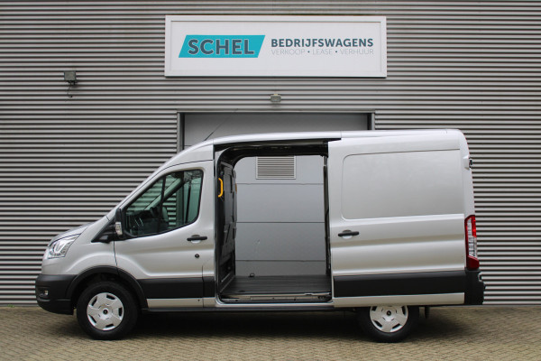 Ford Transit 350 2.0 TDCI L2H2 Trend 165pk - Facelift - 2x Schuifdeur - Adaptive Cruise - Navigatie - Blind Spot - 360 Camera - Stoel - Stuur