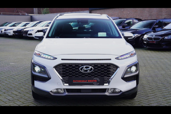 Hyundai Kona 1.6 GDI HEV Premium | Schuif/kanteldak | Stoelverwarming voor + achter | Stoelverkoeling | HuD | Leder | Trekhaak |