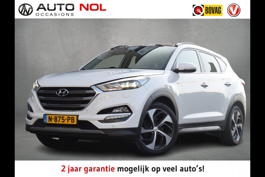 Hyundai Tucson 1.6 T-GDi Premium 4WD | Trekhaak | Pano | Leer | Stuur- en Stoelverwarming