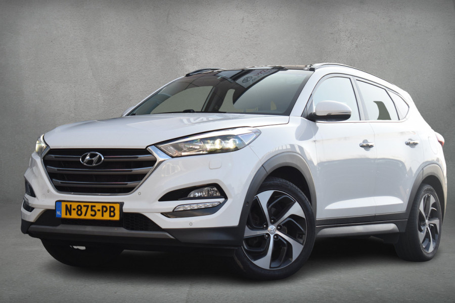 Hyundai Tucson 1.6 T-GDi Premium 4WD | Trekhaak | Pano | Leer | Stuur- en Stoelverwarming