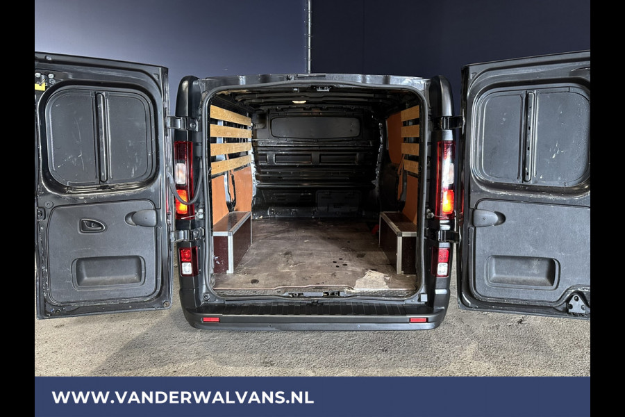 Renault Trafic 2.0 dCi 120pk L1H1 Euro6 Airco | Navigatie | Sidebars | LED | Cruisecontrol parkeersensoren, bijrijdersbank