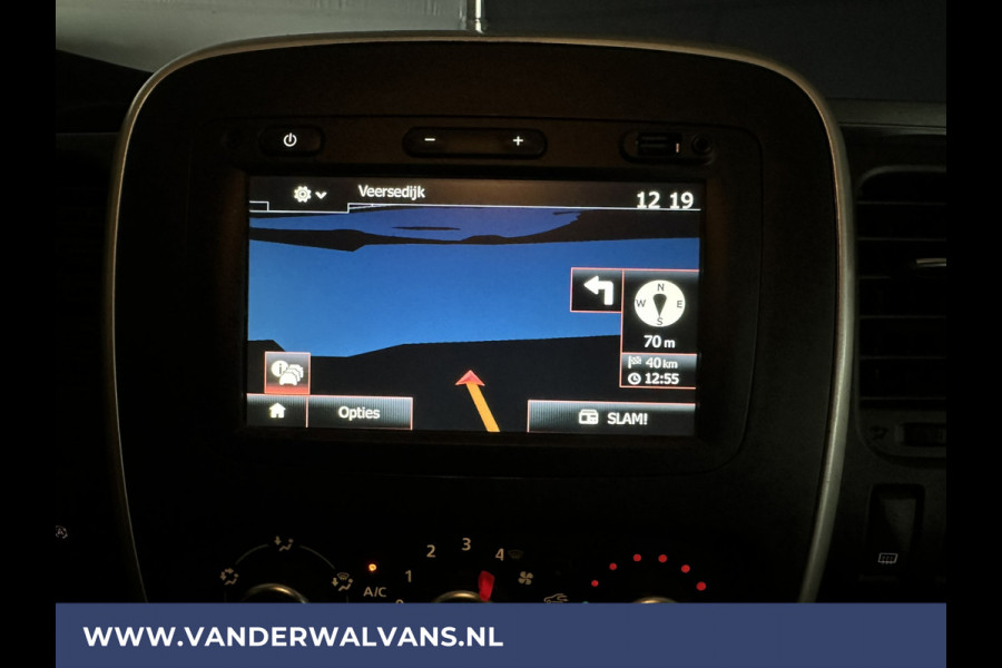 Renault Trafic 2.0 dCi 120pk L1H1 Euro6 Airco | Navigatie | Sidebars | LED | Cruisecontrol parkeersensoren, bijrijdersbank