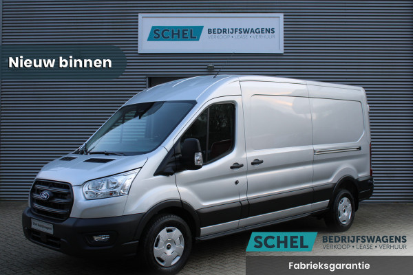 Ford Transit 350 2.0 TDCI L3H2 Trend 130pk - Facelift - 2x Schuifdeur - Adaptive Cruise - Navigatie - Blind Spot - 360 Camera - Stoel - Stuur