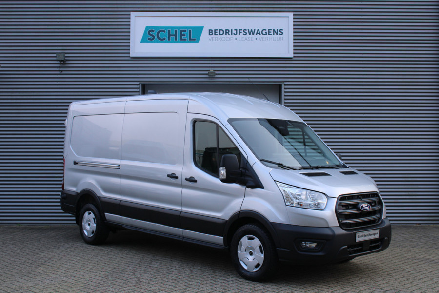 Ford Transit 350 2.0 TDCI L3H2 Trend 130pk - Facelift - 2x Schuifdeur - Adaptive Cruise - Navigatie - Blind Spot - 360 Camera - Stoel - Stuur