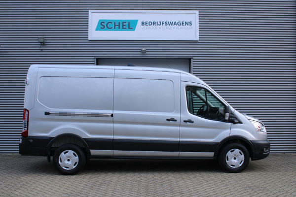 Ford Transit 350 2.0 TDCI L3H2 Trend 130pk - Facelift - 2x Schuifdeur - Adaptive Cruise - Navigatie - Blind Spot - 360 Camera - Stoel - Stuur