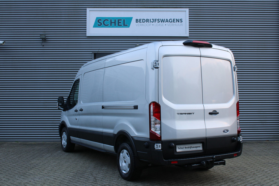 Ford Transit 350 2.0 TDCI L3H2 Trend 130pk - Facelift - 2x Schuifdeur - Adaptive Cruise - Navigatie - Blind Spot - 360 Camera - Stoel - Stuur