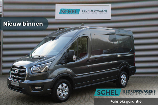 Ford Transit 350 2.0 TDCI L2H2 Limited 165pk - 2x Schuifdeur - Adaptive Cruise - Xenon - Navi - Blind Spot - 360 camera - Rijklaar