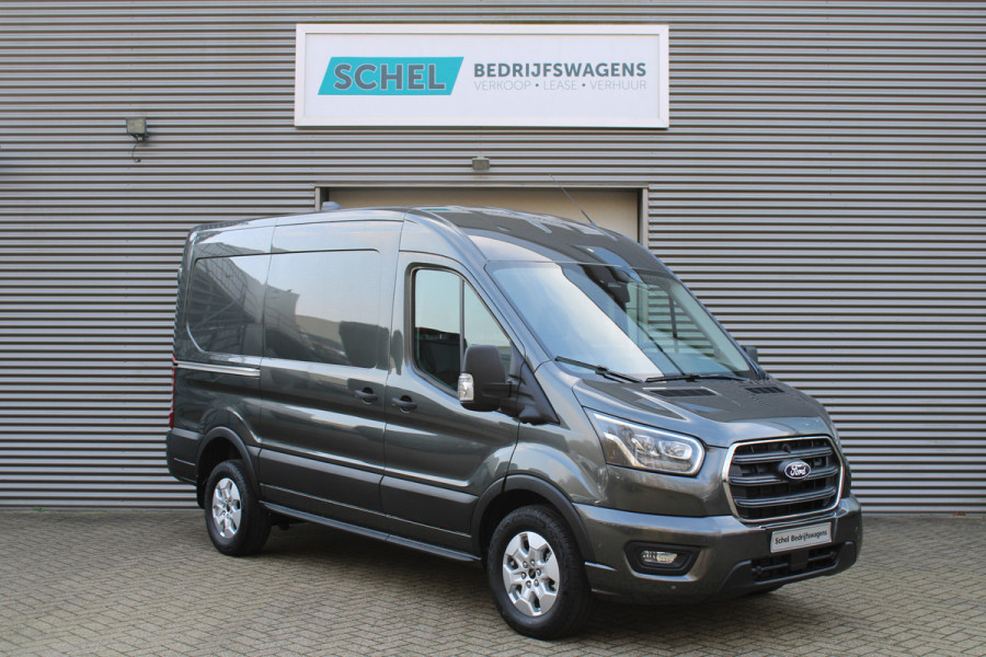 Ford Transit 350 2.0 TDCI L2H2 Limited 165pk - 2x Schuifdeur - Adaptive Cruise - Xenon - Navi - Blind Spot - 360 camera - Rijklaar