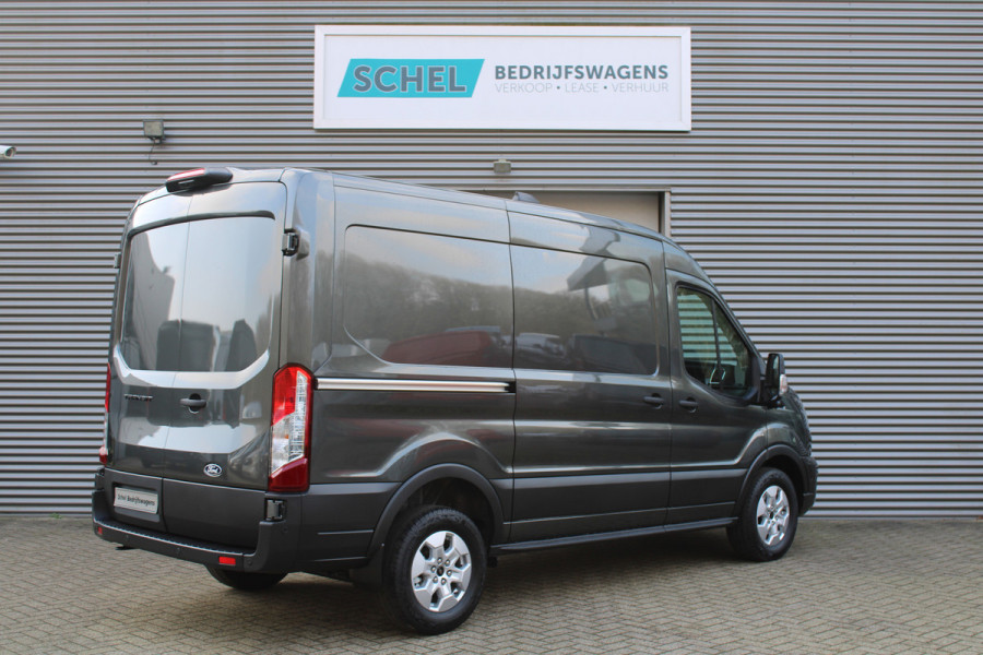 Ford Transit 350 2.0 TDCI L2H2 Limited 165pk - 2x Schuifdeur - Adaptive Cruise - Xenon - Navi - Blind Spot - 360 camera - Rijklaar