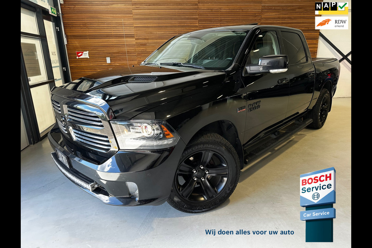 Dodge Ram 1500 5.7 V8 4x4 Crew Cab 5'7 Sport | Full option | Pano | LUCHT | LEDBAR | Hard Cover | Camera | Trekhaak |