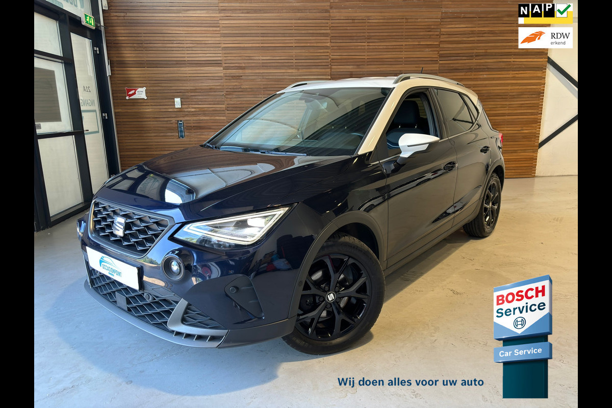 Seat Arona 1.0 TSI FR Business Intense | Facelift | Camera | Carplay | Matrix LED | Virtual | Ambient | Drive Select | Nieuw staat