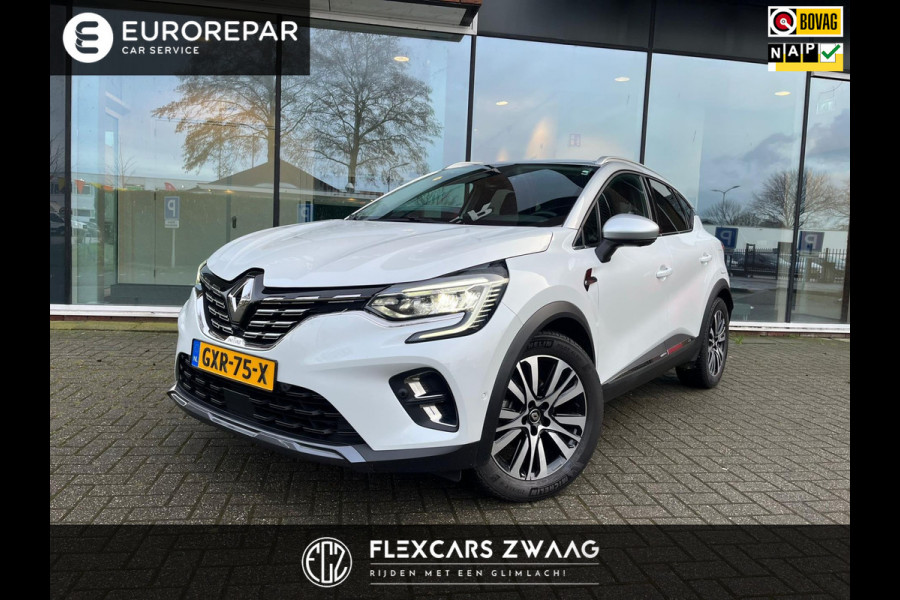 Renault Captur 1.6 E-Tech Plug-in Hybrid 160 Initiale Paris - Navi Groot - Leder - Trekhaak electrisch