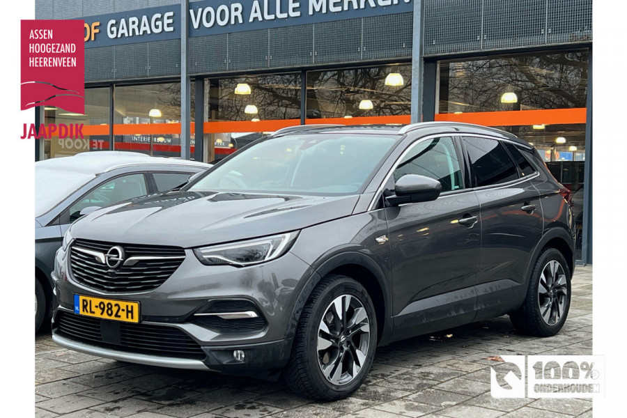 Opel Grandland X BWJ 2018 | 1.2 Turbo 131PK Innovation | LEER | CAMERA | TREKHAAK | STOELVERW | NAVI | CLIMA |