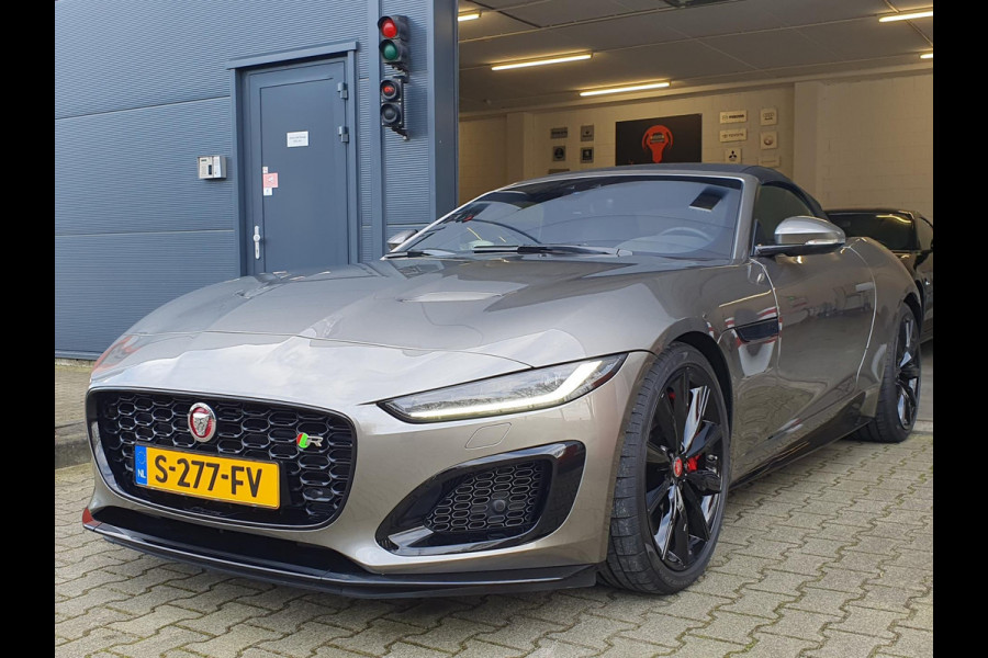 Jaguar F-Type P575 AWD R 75 - F.GARANTIE / NIEUWE BEURT / STOELVENTILATIE / STUUR- EN STOELVERW. / VOORRUITVERW. / LM-VELGEN '20 !