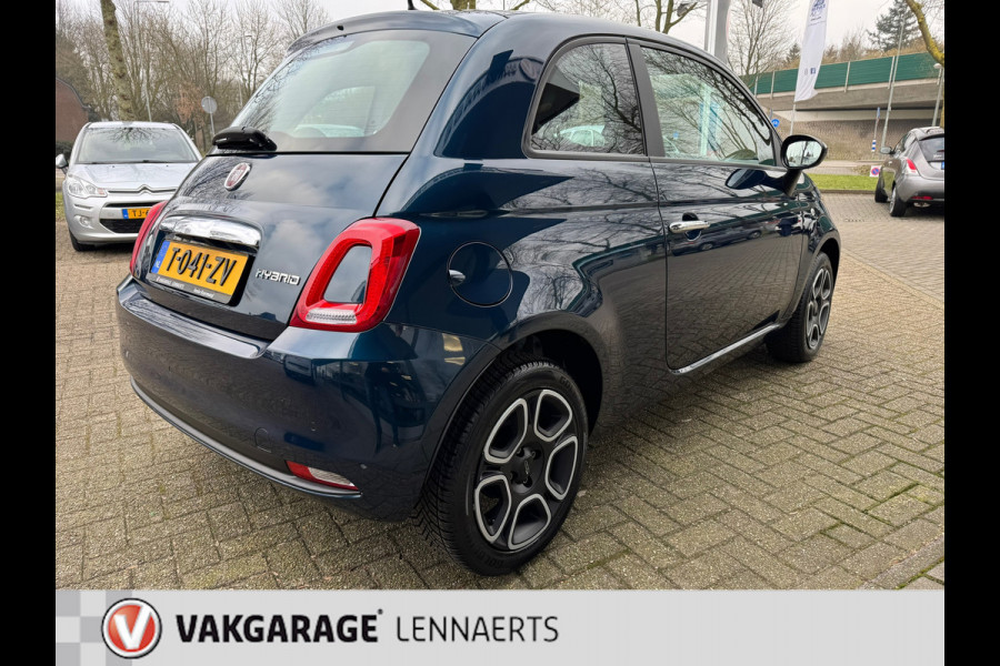 Fiat 500 1.0 Hybrid Club, Rijklaarprijs / 12 mnd garantie