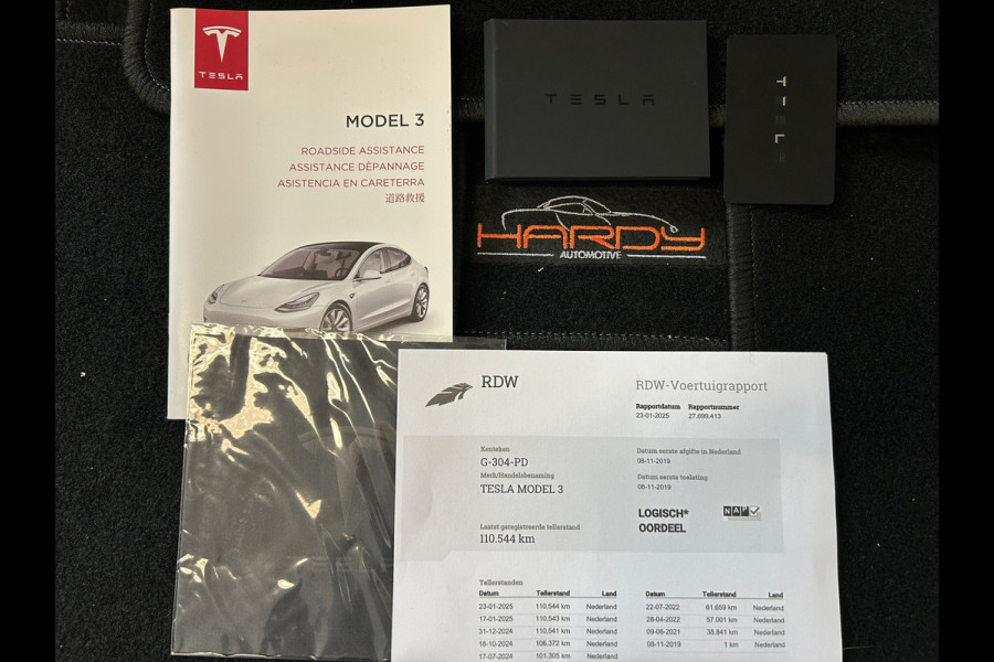 Tesla Model 3 Long Range AWD 75 kWh 88% SOH Trekhaak (1.000kg)