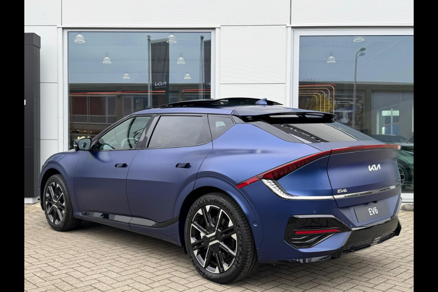 Kia Ev6 GT-Line 84 kWh Yacht Blue Matte: alleen bij ons en direct leverbaar | UNIEKE KLEUR