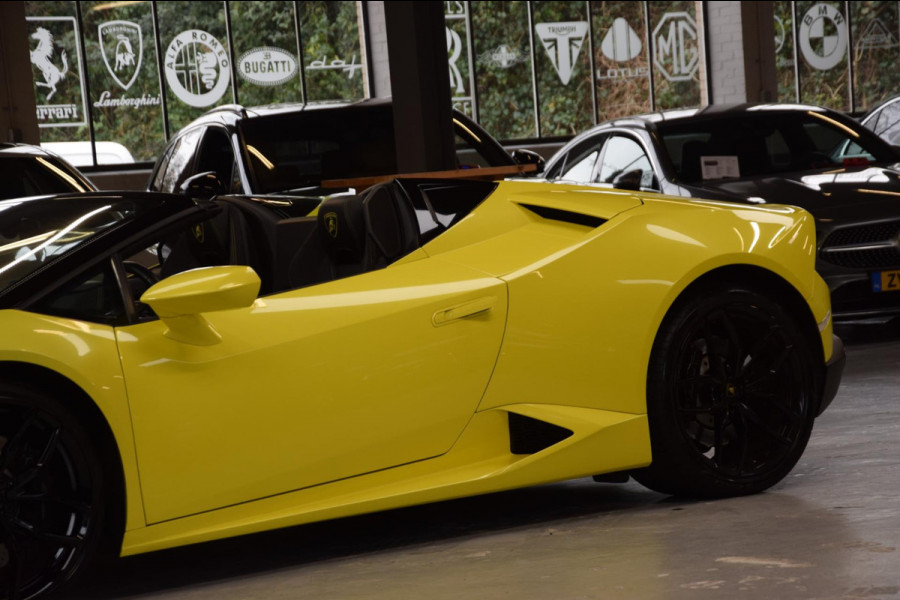 Lamborghini Huracan Spyder 5.2 V10 LP580-2 *Giallo Tenerife* Navi|Dealer onderhouden!!|BTW|Lift