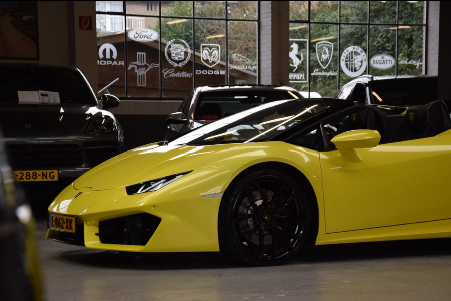 Lamborghini Huracan Spyder 5.2 V10 LP580-2 *Giallo Tenerife* Navi|Dealer onderhouden!!|BTW|Lift